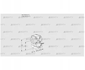 VRH125R05AE/PP/PP (88024898) Регулятор расхода Kromschroder