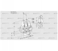 VCG2E50R/50R05NGEVWSR3/PPPP/PPBS (88100869) Клапан с регулятором соотношения Kromschroder