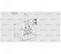 VCS3E50F/50F05NNWGR8/PPPP/PPPP (88100918) Сдвоенный газовый клапан Kromschroder