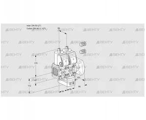 VCD2E50R/40F05FND-100WR3/PPPP/PPPP (88101637) Регулятор давления Kromschroder