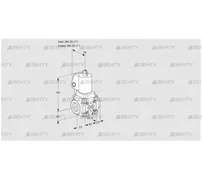 VAS1T25N/NWGL (88015094) Газовый клапан Kromschroder