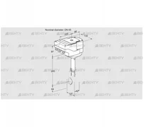 IBH65Z01A/20-07W2E (88301475) Дроссельная заслонка Kromschroder