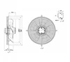 Осевой вентилятор ebmpapst S4D450BO1401