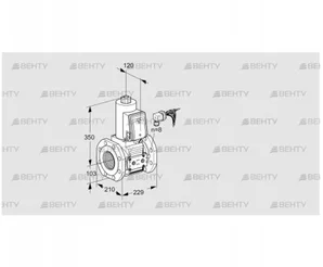 VAS8100F05NKE/PP/EP (88204816) Газовый клапан Kromschroder