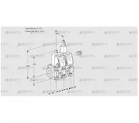 VCS2E40R/40R05NLWR/PPPP/PPPP (88103120) Сдвоенный газовый клапан Kromschroder