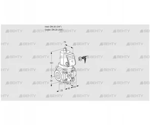 VAN120R/NK (88033717) Сбросной газовый клапан Kromschroder