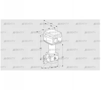 RV 3/GML10Q60S1 (86060640) Регулирующий клапан Kromschroder