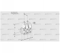 VCS1E20R/20R05NNKR/PPPP/PPPP (88104200) Сдвоенный газовый клапан Kromschroder