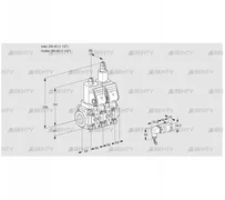 VCS2T40N/40N05NLQSR/3--4/PPPP (88103443) Сдвоенный газовый клапан Kromschroder