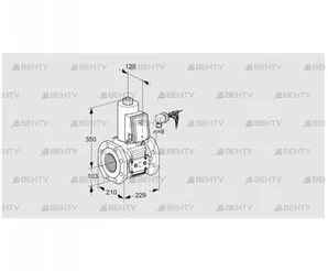 VAS8100F05NQE/PP/EP (88204813) Газовый клапан Kromschroder