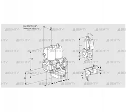 VCD1T15N/15N05ND-100QL/PPZS/2--3 (88100443) Регулятор давления Kromschroder