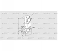 VK 200F02T5A93SV (85312104) Газовый клапан с приводом Kromschroder