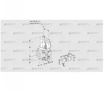 VAS1T25N/NQSR (88006168) Газовый клапан Kromschroder