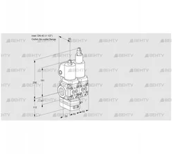 VCD2T40N/--05D-100LQGL/PPPP/PPPP (88104167) Регулятор давления Kromschroder