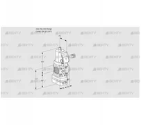 VAD1-/20R/NYGR-50A (88027471) Газовый клапан с регулятором давления Kromschroder