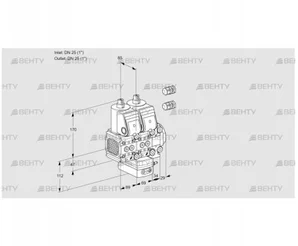 VCD2E25R/25R05FND-50VWR3/PPPP/PPPP (88101310) Регулятор давления Kromschroder