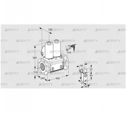 VCS9125F05NNALB/PPPP/P2PP (88204442) Сдвоенный газовый клапан Kromschroder