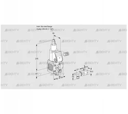 VAS2-/40R/LW (88031456) Газовый клапан Kromschroder