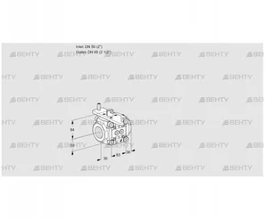 VFC350/65R05-40PPPP (88303390) Регулирующий клапан Kromschroder