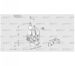 VCD1E25R/25R05FLD-50WR/3-PP/PP3- (88106601) Регулятор давления Kromschroder