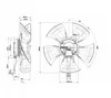 Осевой вентилятор ebmpapst A3G450AC2852