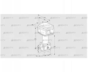 RV 3/IML03W60S1 (86060602) Регулирующий клапан Kromschroder