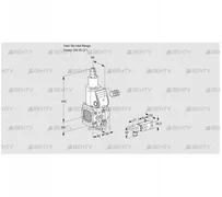 VAS3-/50R/LW (88009032) Газовый клапан Kromschroder