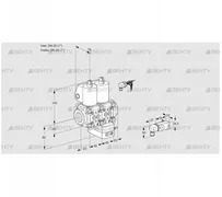 VCG1E25R/25R05NGEWL/3-PP/4-PP (88104582) Клапан с регулятором соотношения Kromschroder