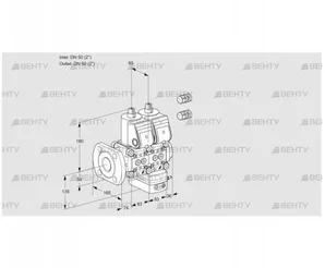 VCD3E50F/50R05ND-100WR3/PPPP/PPPP (88101596) Регулятор давления Kromschroder