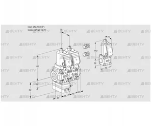 VCD1E20R/20R05D-100NWSR3/PPMM/PPZS (88106488) Регулятор давления Kromschroder