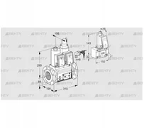 VCS780F05NLKRE/PPPP/PPZ- (88207627) Сдвоенный газовый клапан Kromschroder