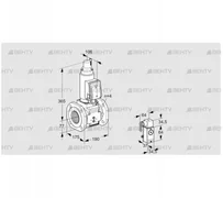 VAS6T65A05LQGRE/3P/PP (88203877) Газовый клапан Kromschroder