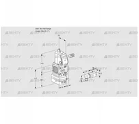 VAD1-/25R/NW-100A (88017641) Газовый клапан с регулятором давления Kromschroder