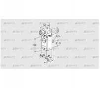 DG 40VC6D-6WG (84448824) Датчик-реле давления газа Kromschroder