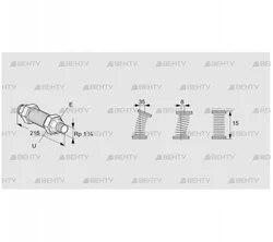 EKO 32RA (03262047) Газовый компенсатор Kromschroder