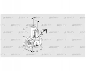 VAS665F05NWB/PP/MM (88203630) Газовый клапан Kromschroder