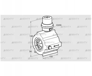 DE 400TW100-120B (03200412) Расходомер Kromschroder