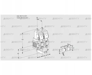 VCD1T15N/15N05FND-50QSR/3-PP/PPPP (88102699) Регулятор давления Kromschroder