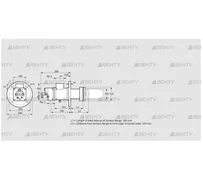 BIC 100HB-300/335-(37)E (84033040) Газовая горелка Kromschroder