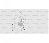 VAD2-/40R/NPGR-25A (88027508) Газовый клапан с регулятором давления Kromschroder