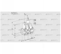 VCS1E25R/25R05NLVWR3/PPPP/PPPP (88105154) Сдвоенный газовый клапан Kromschroder