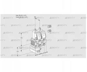 VCD2E32R/32R05FD-25NWR3/PPPP/PPPP (88107122) Регулятор давления Kromschroder