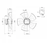 Осевой вентилятор ebmpapst A4D420AU0202