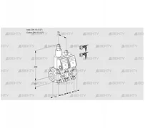 VCS1E15R/15R05LNWR5/PPPP/PPPP (88105130) Сдвоенный газовый клапан Kromschroder