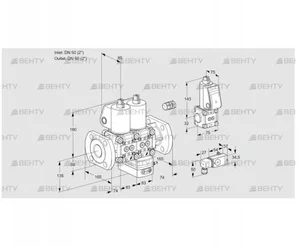 VCD3E50F/50F05ND-25WL/ZSPP/-4PP (88103057) Регулятор давления Kromschroder