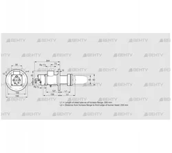 BIC 65RB-200/235-(37)E (84031031) Газовая горелка Kromschroder