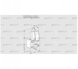 VAS1TW0/NQGR (88031873) Газовый клапан Kromschroder